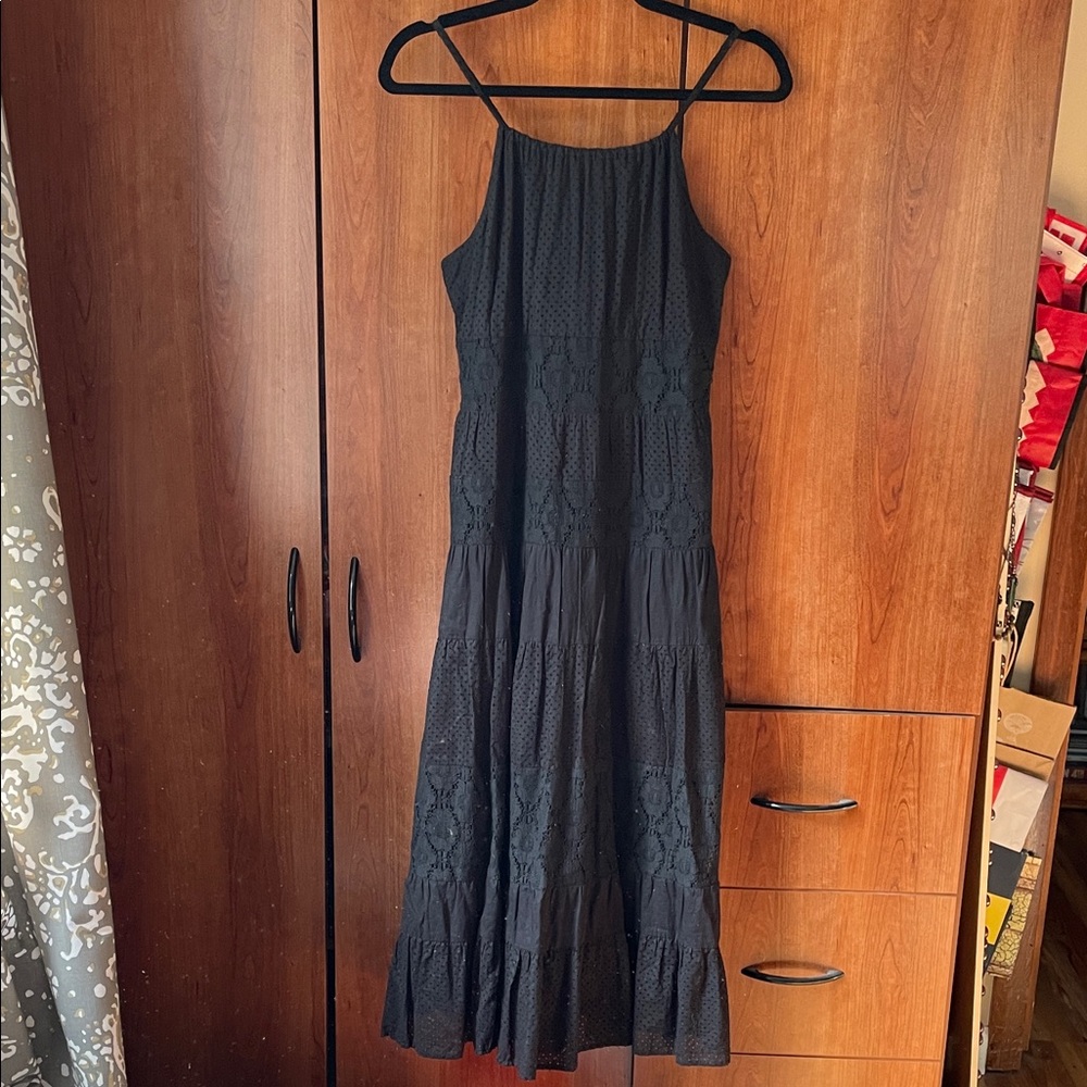 Free People Black Maxi Dress